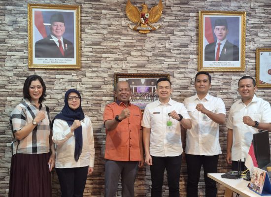 Dukung Kesejahteraan Pekerja, Kepala Bapenda Kota Medan Lakukan Kunjungan Balasan ke BPJS Ketenagakerjaan Medan Kota