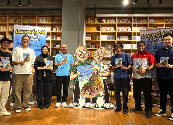 JNE dan Grasindo Luncurkan Komik Pengantar Kebahagiaan, Angkat Kisah Para Kurir