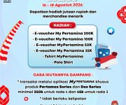 Pertamina Hadirkan MyPertamina Berbagi Hadiah Kemerdekaan di 24 SPBU