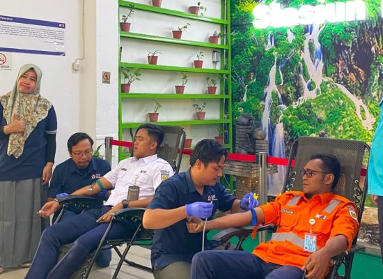 Sambut HUT ke-81 RI, KAI Sumut dan PMI Tebing Tinggi Gelar Donor Darah Wujudkan Solidaritas Sesama