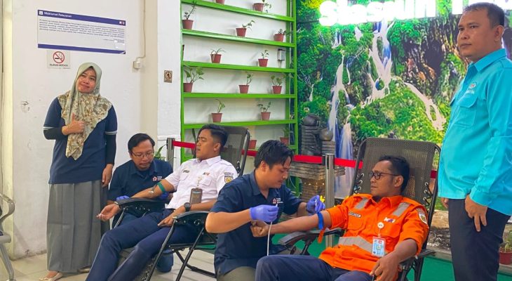 Sambut HUT ke-81 RI, KAI Sumut dan PMI Tebing Tinggi Gelar Donor Darah Wujudkan Solidaritas Sesama