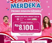 Pertamina Patra Niaga Regional Sumbagut Hadirkan Promo Bright Gas Semarak Merdeka