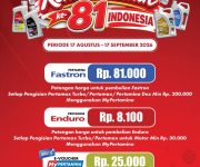 Pertamina Patra Niaga Hadirkan Promo Kemerdekaan, Diskon Pelumas hingga Rp81 Ribu