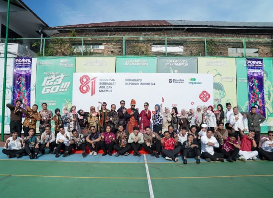 Semarak HUT ke-81 RI, Pegadaian Kanwil I Medan Gelar Perlombaan dan Donor Darah
