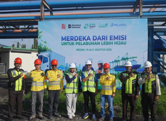 Pelindo Regional 1 Gelar Uji Emisi Kendaraan di Pelabuhan Belawan, Dukung Kawasan Pelabuhan Lebih Hijau