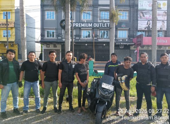 Dua Residivis Curanmor Asal Aceh Diamankan  Timsus Libas Polres Binjai