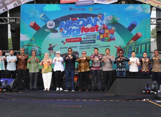 Wali Kota Medan Buka PQN Medan DigiFest 2026, QRESTO Jadi Andalan Digitalisasi Pajak Daerah