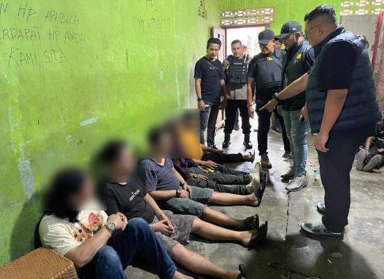 Dua Sarang Narkoba di Mangkubumi Digerebek 2 Pengedar, 7 Pemakai Diciduk