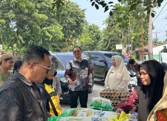 Wakil Wali Kota Tanjungbalai Tinjau Gerakan Pangan Murah di Sijambi, Jaga Stabilitas Harga
