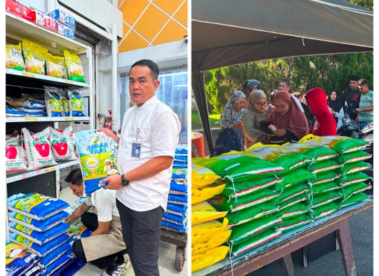 Bulog Sumut Perbanyak Distribusi Beras SPHP dan Perkuat Pasokan Beras Premium di Ritel Modern