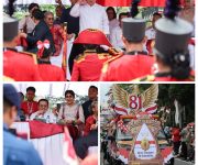 Wali Kota Wesly Lepas Peserta Karnaval Merah Putih, Dimeriahkan Mobil Hias dan Marching Band