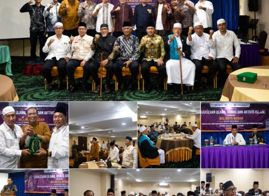 Ulama, Ormas dan Aktivis Islam Rumuskan Rekomendasi untuk Medan yang Tertib, Bersih, Nyaman dan Damai