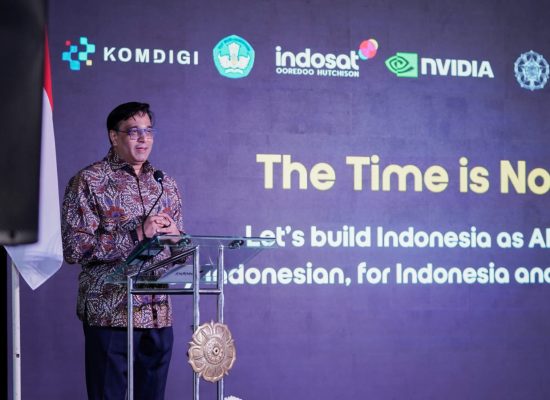 Dorong Kedaulatan AI, Kemkomdigi, Indosat, NVIDIA dan UGM Resmikan NVAITC