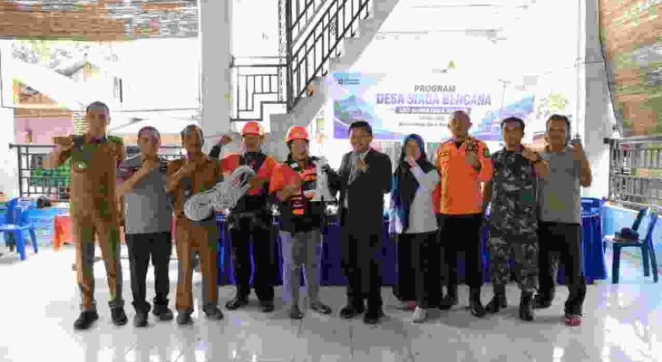 Perkuat Kesiapsiagaan Masyarakat, PLN dan BPBD Resmikan Program Desa Siaga Bencana di Batu Mbelin