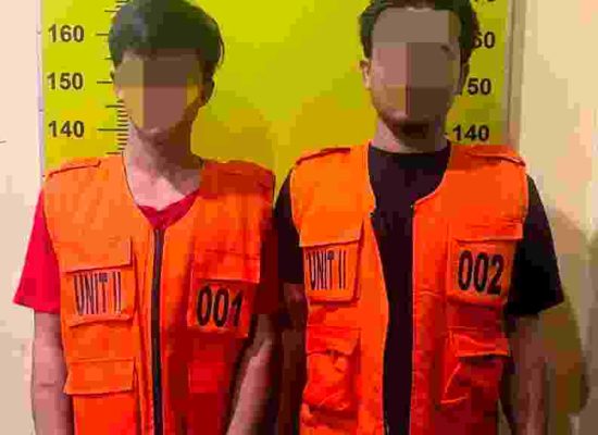 Dua Pengedar Narkoba di Pantai Labu Diringkus Polisi, 153 Gram Sabu Disita