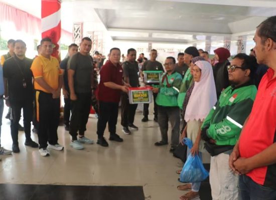 Wali Kota Wesly Hadiri Baksoskes Sambut HUT ke-81 TNI di Wilayah Kodim 0207/Simalungun