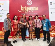 Ketua Dekranasda Ny Liswati Hadiri Kriyanusa Bersama Ny Selvi Gibran Rakabuming Raka