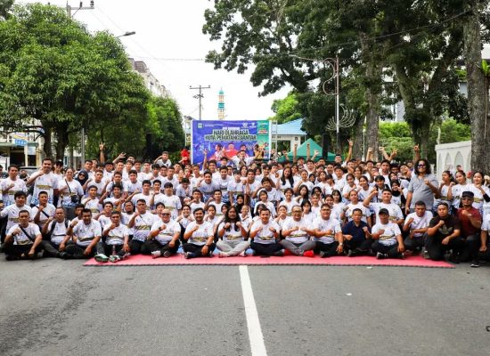 Wali Kota Wesly Diwakili Staf Ahli Happy Daely Buka Peringatan Haornas, Pematangsiantar Tuan Rumah 3 Cabor Porprovsu
