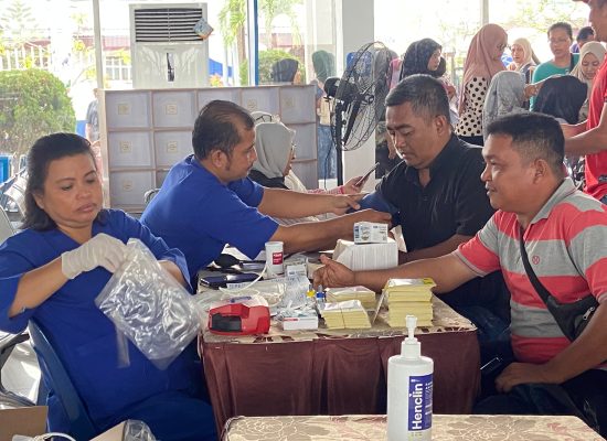 Semarak HUT ke-81 RI, Pelindo Regional 1 Belawan Gelar Pemeriksaan Kesehatan Gratis bagi Lansia dan Balita