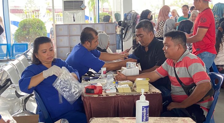 Semarak HUT ke-81 RI, Pelindo Regional 1 Belawan Gelar Pemeriksaan Kesehatan Gratis bagi Lansia dan Balita