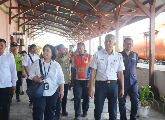 KAI Perkuat Peran Stasiun Belawan sebagai Gerbang Logistik Sumatera Utara