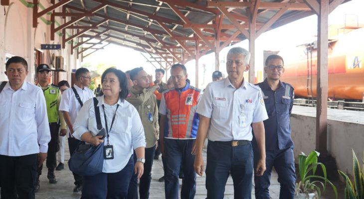 KAI Perkuat Peran Stasiun Belawan sebagai Gerbang Logistik Sumatera Utara