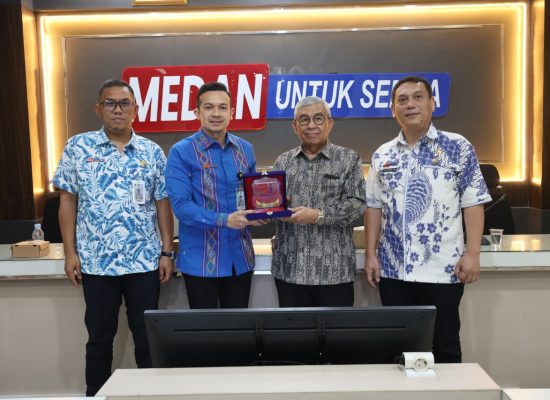 Komisi Informasi Provsu Visitasi Bapenda Kota Medan, Perkuat Keterbukaan Informasi Publik