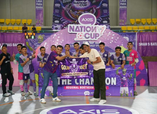 SKO Riau Jadi Juara Laga Para Juara Wakili Northern Sumatra di Grand Final AXIS Nation Cup 2026