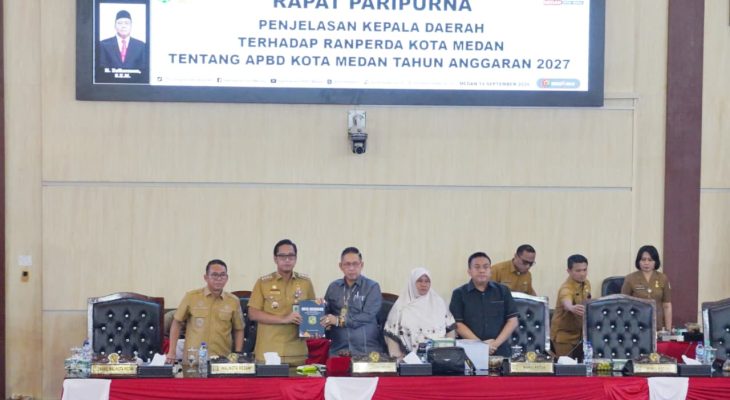 Pemko Medan Proyeksikan APBD 2027 Sebesar Rp 7,16 T, Rico Waas Fokus Optimalkan 17 Program Prioritas
