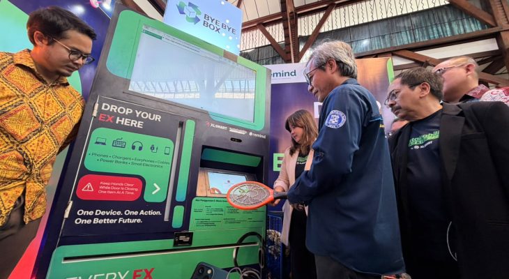 XLSMART Dorong Ekonomi Sirkular Bawa #ByeByeBox untuk Kelola E-Waste ke ITB