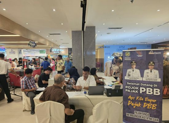 Pojok PBB Hadir di Brastagi Supermarket, Permudah Warga Bayar PBB Sambil Berbelanja