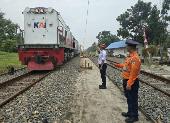 Ternak Masuk Jalur KA, KAI Sumut Ingatkan Risiko Keselamatan hingga Kerugian Pemilik