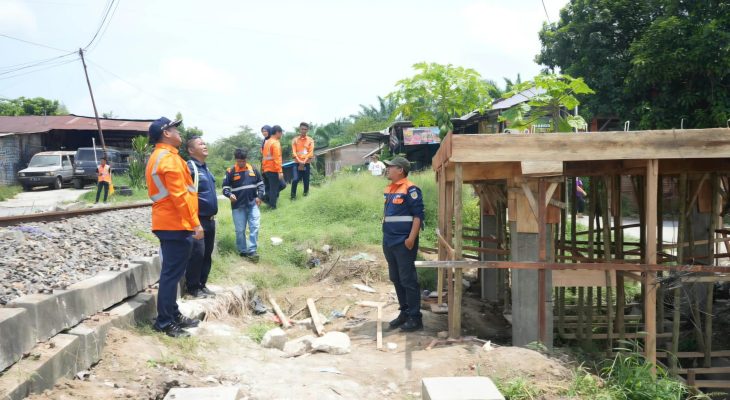 KAI Perkuat Keselamatan Perlintasan Sebidang di Sumut, Bangun 12 Pos Jaga