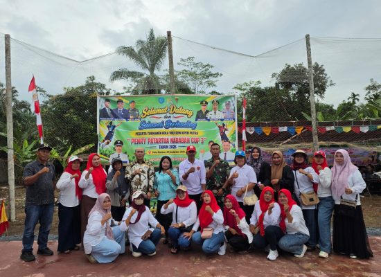 Turnamen Voli Semi Open Putra Jilid 3 Penry Patartua Nababan Resmi Bergulir di Panai Hulu