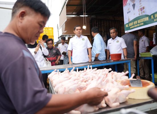 Harga Ayam Melejit Nyaris Rp50 Ribu, APPSI dan Pemprov Sumut Kompak Gelar Operasi Pasar di Medan