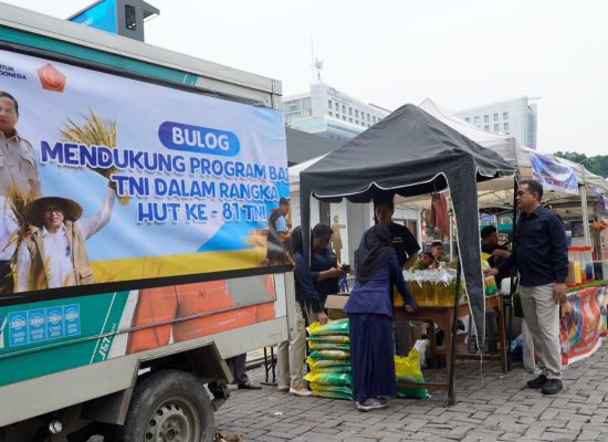 Bulog Sumut Pasok Beras SPHP dan Minyakita di Bazar TNI HUT ke-81