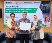 Pegadaian Edukasi 200 Mahasiswa USU soal Literasi Keuangan dan Bahaya Pinjol Ilegal