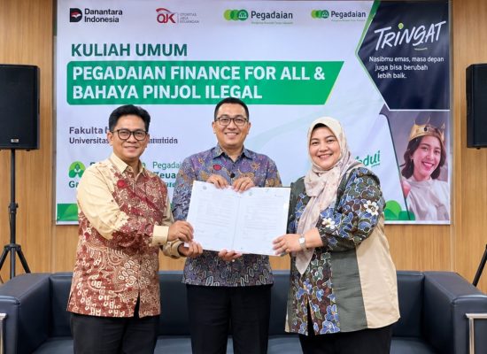 Pegadaian Edukasi 200 Mahasiswa USU soal Literasi Keuangan dan Bahaya Pinjol Ilegal