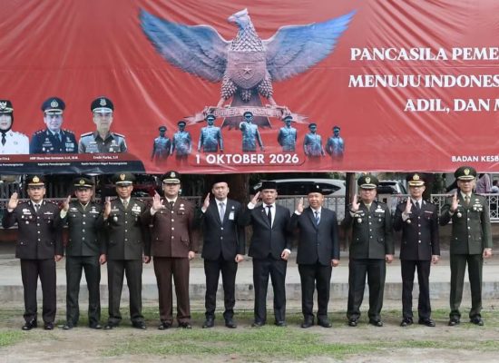 Sekda Junaedi Inspektur Upacara Peringatan Hari Kesaktian Pancasila, Kabag Kesra Rilan Komandan