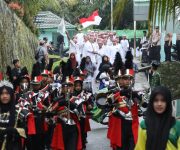 Wali Kota Wesly Diwakili Asisten Dedi Tunasto Hadiri Upacara Peringatan Hari Santri di Ponpes Darussalam