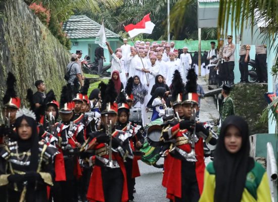 Wali Kota Wesly Diwakili Asisten Dedi Tunasto Hadiri Upacara Peringatan Hari Santri di Ponpes Darussalam