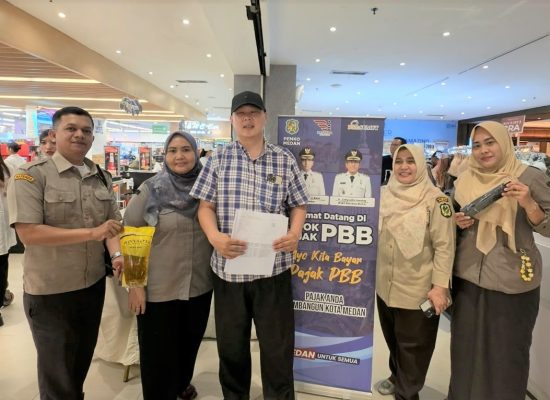 Pojok Pajak Bapenda Medan Himpun Penerimaan PBB Rp2,53 Miliar