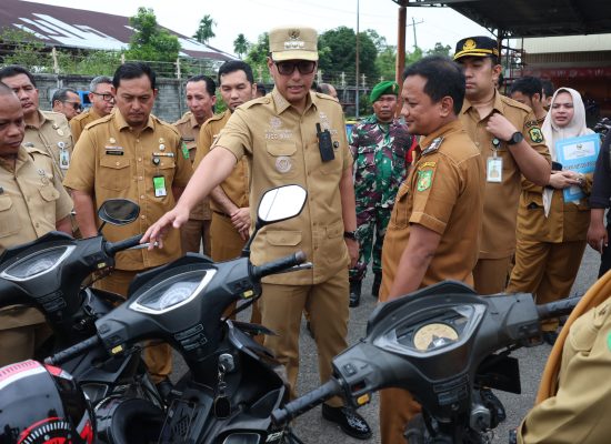 Bapenda Kota Medan Ikuti Apel Kendaraan Dinas Pemko Medan, Pastikan Aset Terawat dan Pajak Tertib