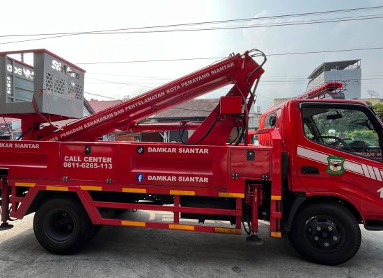 Pemko Pematangsiantar Saat Ini Miliki Skylift 14 Meter, Siap Evakuasi Korban dari Bangunan Bertingkat