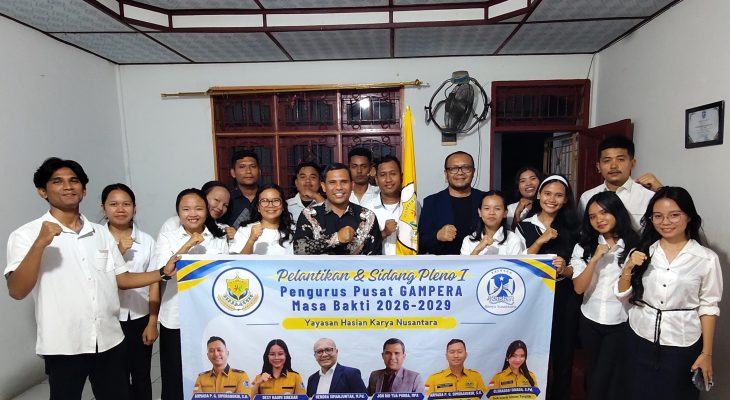 Pengurus Pusat GAMPERA Masa Bakti 2026-2029 Resmi Dilantik