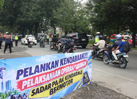 Bapenda Medan Bersama Instansi Terkait Gelar Opsgab Sadar Pajak Kendaraan 2026
