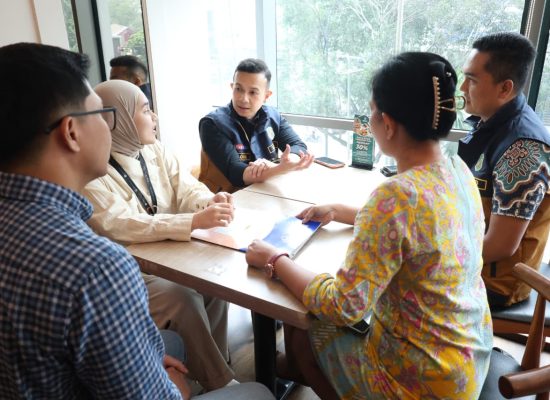 Kepala Bapenda Medan Tinjau Pendaftaran QRESTO Gerai Fountain di Lippo Plaza
