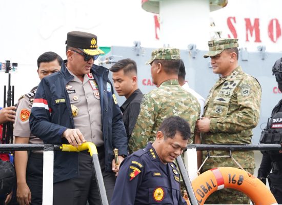 Pelindo Regional 1 Dukung Pemberantasan Narkoba, Terminal Bandar Deli Jadi Lokasi Konferensi Pers Kapolri