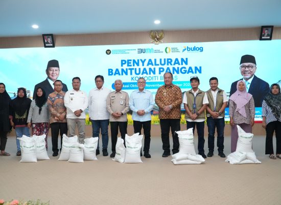 BULOG Bersama Menko Pangan Luncurkan Bantuan Pangan Periode Okt-Des 2026 dan Tambahan SPHP di Kabupaten Asahan