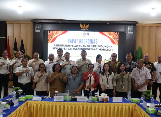 KSP Gelar Rakor di Kupang, Imigrasi NTT Perkuat Pelayanan dan Pelindungan WNI di Perbatasan Indonesia–Timor-Leste